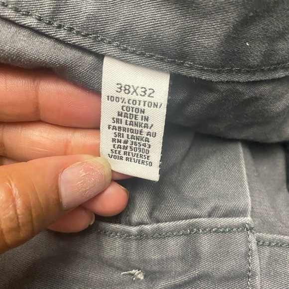 Calvin Klein slim fit coupe cintree men casual chino pants jeans dark gray - Picture 5 of 10